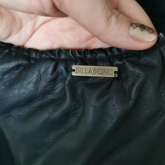 Billabong Designer's Closet vegan leather dress - Picture 3 of 4